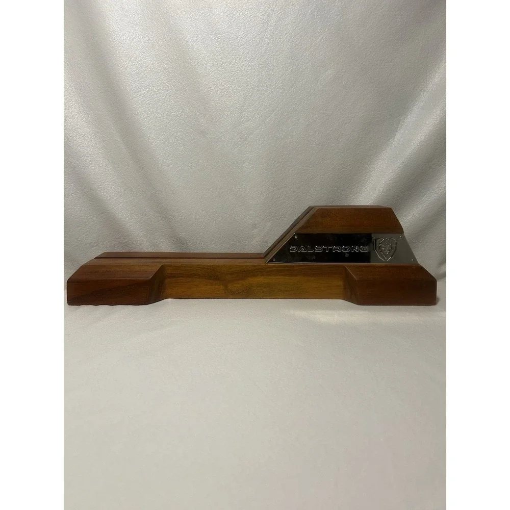 DALSTRONG Knife Cleaver Block Wood Cleaver Holder Countertop Stand 15